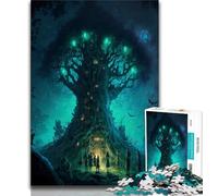 Adult Jigsaws 1000 Pieces Difficult Call of The World Tree 1000 Piece Jigsaw,Educational Games Wall Decoration Unique Birthday And Xmas Gifts (size 75x50cm)