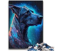 Adult Jigsaws 1000 Pieces Difficult Caucasian Dog Challenging To Complete But Fun And Humorous Educational Game for Birthday 50x75cm