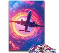 Adult Jigsaws 1000 Pieces Difficult Color Plane Stress Reliever Difficult Challenge Deal As Gifts for The Whole Family 26x38cm