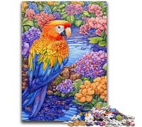 Adult Jigsaws 1000 Pieces Difficult Colorful Parrot Educational Games Educational Game for Birthday, Chrismas for And Age 14 26x38cm