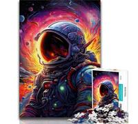 Adult Jigsaws 1000 Pieces Difficult Colourful Astronaut 1000 Piece Jigsaw,Educational Games Wall Decoration Unique Birthday And Xmas Gifts (size 38x26cm)
