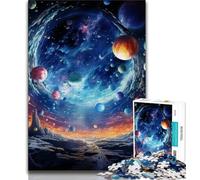 Adult Jigsaws 1000 Pieces Difficult Colourful Universe Puzzles for Teenagers,is Ideal As Gifts for The Whole Family Suitable for And 14 (size 75x50cm)