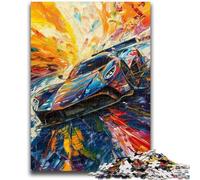 Adult Jigsaws 1000 Pieces Difficult Cool Sports Car Educational Family Game Is Ideal As Gifts for The Whole Family for 14+ 50x75cm