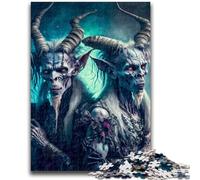 Adult Jigsaws 1000 Pieces Difficult Dark Lord Stress Reliever Difficult Challenge Deal As Gifts for The Whole Family 50x75cm