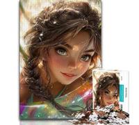 Adult Jigsaws 1000 Pieces Difficult Dream Girl,Challenging To Complete But Fun And Humorous Birthday Present,Gifts,Wall Art (38x26cm)