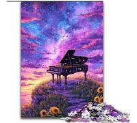 Adult Jigsaws 1000 Pieces Difficult Dream Piano, Learning Educational Toys Family Games Unique Birthday And Gifts (size 50x75cm)