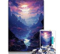 Adult Jigsaws 1000 Pieces Difficult Dream Scenery 1000 Piece Jigsaw,Fun Activity for Home, Rainy Days Toys, Birthday Gifts 75x50cm