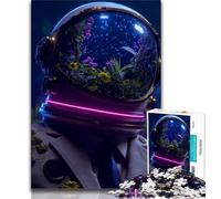 Adult Jigsaws 1000 Pieces Difficult Fantasy Astronaut 1000 Piece Jigsaw,Educational Games Wall Decoration Unique Birthday And Xmas Gifts (size 38x26cm)