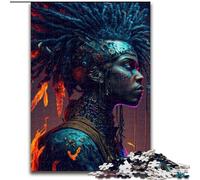 Adult Jigsaws 1000 Pieces Difficult Fantasy Character, for 14+ For Family Fun & Game Night Artists' Collection, Fine Arts (Size 50x75cm)