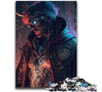 Adult Jigsaws 1000 Pieces Difficult Fantasy Character Stress Reliever Difficult Challenge Deal As Gifts for The Whole Family 26x38cm