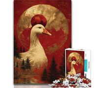 Adult Jigsaws 1000 Pieces Difficult Fantasy Duck,Learning Educational Toys Family Games Educational Game for Birthday,Chrismas (75x50cm)