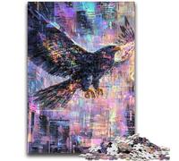 Adult Jigsaws 1000 Pieces Difficult Fantasy Eagle 1000 Piece Jigsaw,Learning Educational Toys Family Games Unique Birthday And Gifts (75x50cm)
