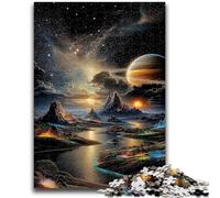 Adult Jigsaws 1000 Pieces Difficult Fantasy Landscape 1000 Piece Puzzle,Stress Reliever Staycation Kill Time Home Decoration Toys (50x75cm)