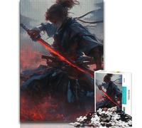 Adult Jigsaws 1000 Pieces Difficult Fantasy Ninja Warrior 1000 Piece Jigsaw,Educational Games Wall Decoration Unique Birthday And Xmas Gifts (size 38x26cm)