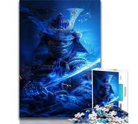 Adult Jigsaws 1000 Pieces Difficult Fantasy Ninja Warrior,Challenging Game And Family Play with Matching Poster And Trivia Sheet 38x26cm