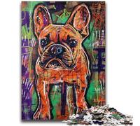 Adult Jigsaws 1000 Pieces Difficult Fantasy Pug 1000 Pieces for Teenagers,Educational Toy Funny Family Games Unique Home Decor (75x50cm)