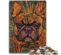Adult Jigsaws 1000 Pieces Difficult Fantasy Pug 1000 Pieces for Teenagers,Stress Reliever Staycation Kill Time Enhance Love between Couples (50x75cm)