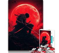 Adult Jigsaws 1000 Pieces Difficult Fantasy Samurai Ninja 1000 Pieces for Adults,Educational Games Wall Decoration Unique Birthday And Xmas Gifts (size 38x26cm)