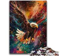 Adult Jigsaws 1000 Pieces Difficult Flying Eagle Teenager Puzzles,Stress Reliever Difficult Challenge Secret Santa Gifts (50x75cm)