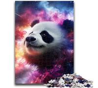 Adult Jigsaws 1000 Pieces Difficult Galaxy Panda Adult Puzzles,Stress Reliever Difficult Challenge Secret Santa Gifts (75x50cm)
