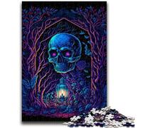 Adult Jigsaws 1000 Pieces Difficult Glow in Death Stress Reliever Difficult Challenge Deal As Gifts for The Whole Family 26x38cm