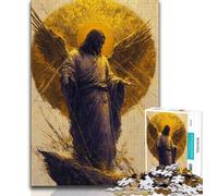 Adult Jigsaws 1000 Pieces Difficult Golden Angel, Stress Relief Toys,for Is Ideal As A Gift for The Whole Family for And 14 Years Old 38x26cm