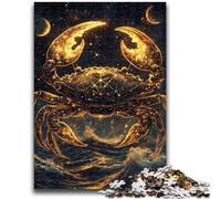 Adult Jigsaws 1000 Pieces Difficult Golden Crab 1000 Piece Puzzle,Decompressing Intellectual Educational Toy Perfect Decoration (75x50cm)