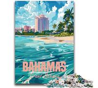 Adult Jigsaws 1000 Pieces Difficult Grand Bahama Bahamas Educational Games DIY Toys for Is Ideal As A Gift for The Whole Family (size 50x70cm)