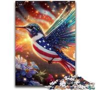 Adult Jigsaws 1000 Pieces Difficult Hummingbird Teenager Jigsaw,Educational Games Wall Decoration Unique Birthday And Xmas Gifts (26x38cm)