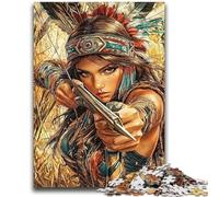 Adult Jigsaws 1000 Pieces Difficult Indian Princess Puzzles for Teenagers,learning Educational for Is Ideal As A Gift for The Whole Family (50x75cm)