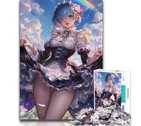 Adult Jigsaws 1000 Pieces Difficult Japanese Anime Girls Puzzles for Teenagers,is Ideal As Gifts for The Whole Family Suitable for And 14 (size 38x26cm)