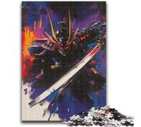 Adult Jigsaws 1000 Pieces Difficult Japanese Ninja Warrior Educational Games DIY Toys for Is Ideal As A Gift for The Whole Family 50x75cm