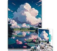 Adult Jigsaws 1000 Pieces Difficult Japanese Style Puzzles for Teenagers,is Ideal As Gifts for The Whole Family Suitable for And 14 (size 38x26cm)