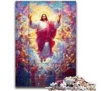 Adult Jigsaws 1000 Pieces Difficult Jesus Art for Age 14 Years And over Beautiful Design GameBeautiful Design Game Great Gift 50x75cm
