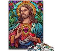 Adult Jigsaws 1000 Pieces Difficult Jesus Art Stress Reliever Difficult Challenge Unique Home Decor And Gifts 26x38cm