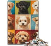 Adult Jigsaws 1000 Pieces Difficult Kitten Collage 1000 Piece Puzzle,Interesting Stress Reduction Parent-child Interaction (50x75cm)