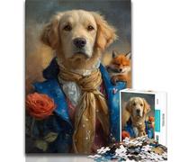 Adult Jigsaws 1000 Pieces Difficult Little Prince Dog Puzzles for Adults,Game Toys Every Piece Is Unique - Challenging Family Fun Game (size 38x26cm)