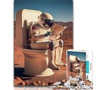 Adult Jigsaws 1000 Pieces Difficult Martian Morning 1000 Piece Jigsaw,Educational Games Wall Decoration Unique Birthday And Xmas Gifts (size 75x50cm)