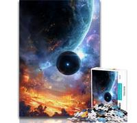 Adult Jigsaws 1000 Pieces Difficult Milky Way Universe Galaxy 1000 Piece Jigsaw,Fun Activity for Home, Rainy Days Toys, Birthday Gifts 38x26cm