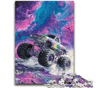 Adult Jigsaws 1000 Pieces Difficult Monster Truck 1000 Pieces for Teenagers,Challenging Game Toys Wall Decoration Unique Birthday And Xmas Gifts (75x50cm)