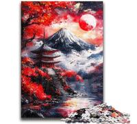 Adult Jigsaws 1000 Pieces Difficult Mount Fuji, Japan Educational Games Educational Game for Birthday, Chrismas for And Age 14 26x38cm