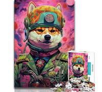 Adult Jigsaws 1000 Pieces Difficult Mutant Corgi Puzzles for Teenagers,is Ideal As Gifts for The Whole Family Suitable for And 14 (size 75x50cm)