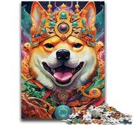Adult Jigsaws 1000 Pieces Difficult Mutant Corgi Teenager Jigsaw,Educational Games Wall Decoration Unique Birthday And Xmas Gifts (26x38cm)