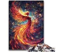Adult Jigsaws 1000 Pieces Difficult Mysterious Phoenix Girl Puzzles for Teenagers,learning Educational for Is Ideal As A Gift for The Whole Family (26x38cm)