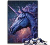 Adult Jigsaws 1000 Pieces Difficult Mysterious Unicorn for Age 14 Years And over Beautiful Design GameBeautiful Design Game Great Gift 26x38cm