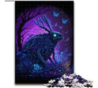 Adult Jigsaws 1000 Pieces Difficult New Species, Elephant Toy Intellectual Game Birthday Present, Gifts, Wall Art for Ages 14+ (Size 26x38cm)