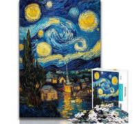 Adult Jigsaws 1000 Pieces Difficult Night Sky Castle 1000 Piece Puzzle,is Ideal As Gifts for The Whole Family Suitable for And 14 75x50cm