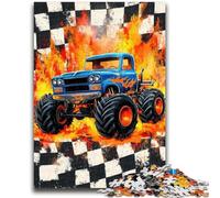 Adult Jigsaws 1000 Pieces Difficult Off-road Vehicles Educational Games DIY Toys for Is Ideal As A Gift for The Whole Family 38x26cm
