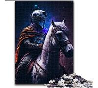 Adult Jigsaws 1000 Pieces Difficult Paint Holy Knight, for 14+ For Family Fun & Game Night Artists' Collection, Fine Arts (Size 50x75cm)