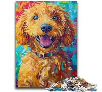 Adult Jigsaws 1000 Pieces Difficult Poodle 1000 Piece Jigsaw,Learning Educational Toys Family Games Unique Birthday And Gifts (75x50cm)